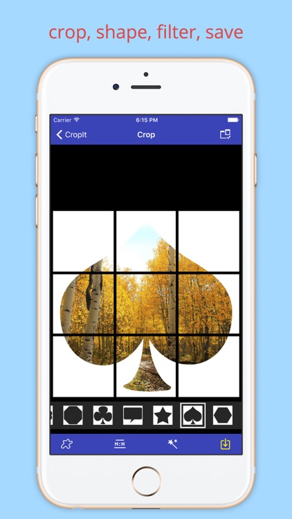 Photo Cut Pro - Cut Giant Square to Equal Parts
