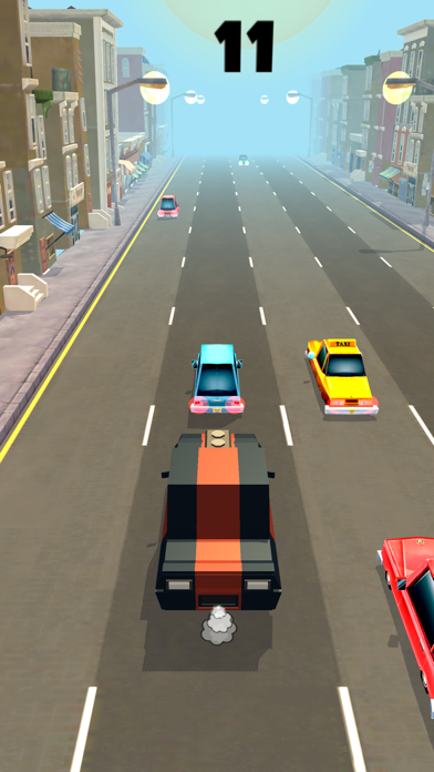 Screenshot #2 pour Voiture De Course Sans Fin Sur La Route