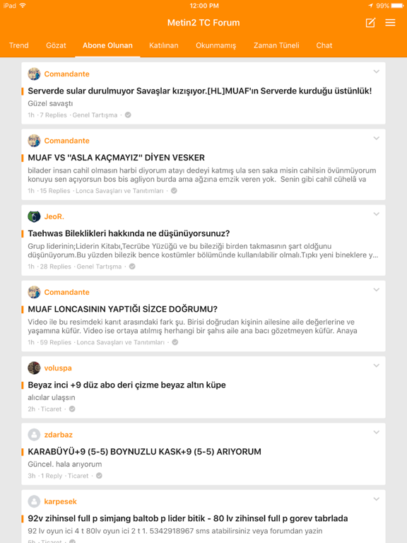 Metin2 TC Forum screenshot 2