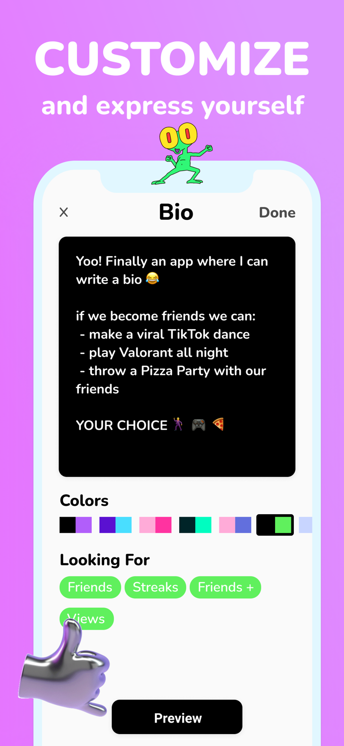 purp - Make new friends