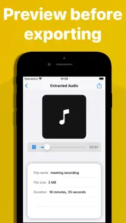 video to mp3 - extract audio iphone screenshot 3