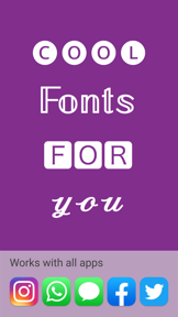 Font - Keyboard Fonta Typing screenshot