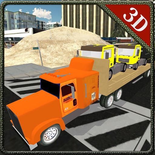 Truck Transporter Lorry Simulator & Cargo delivery icon