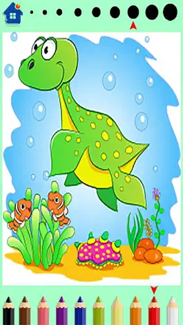 Game screenshot kids dinosaur and pony coloring book mod apk