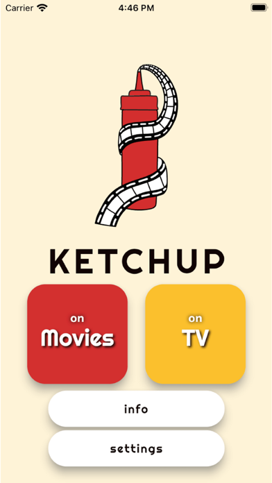 Ketchup: Media Watchlist Screenshot