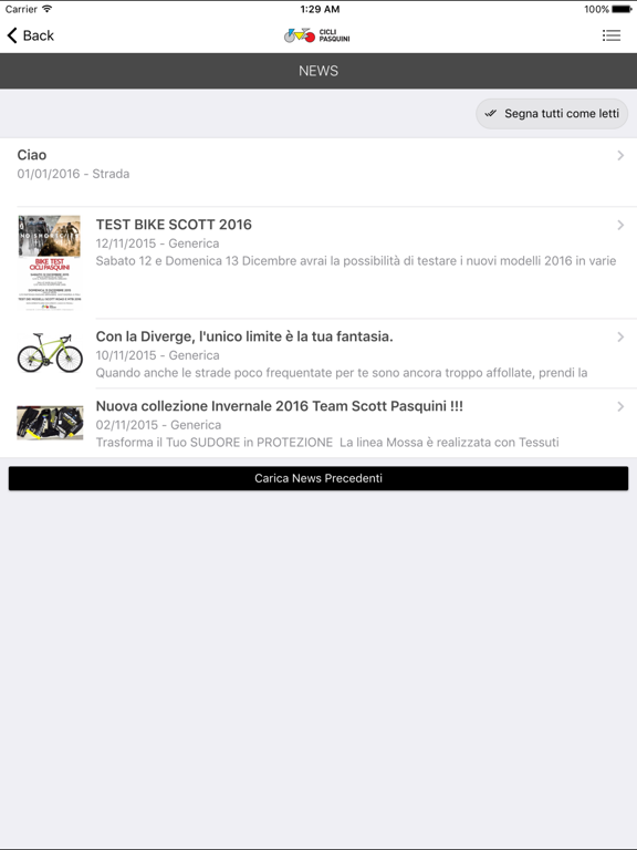 Screenshot #6 pour Cicli Pasquini
