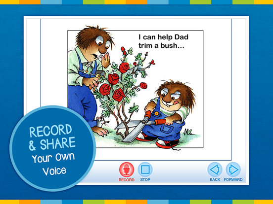 All By Myself - Little Critter iPad screenshot 4 - Book app