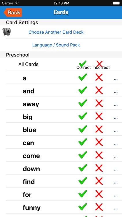 DTT / Autism Words - learn the site words.