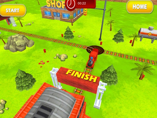 Screenshot #2 for Tricky Train 3D Puzzle Game