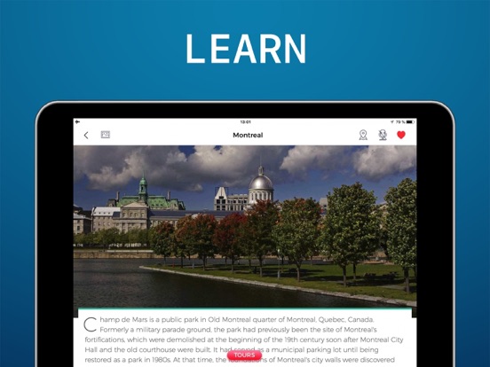 Montreal Travel Guide . iPad screenshot 5 - Travel app
