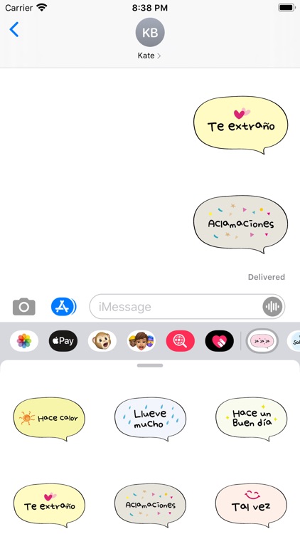 Charla de burbujas dulces