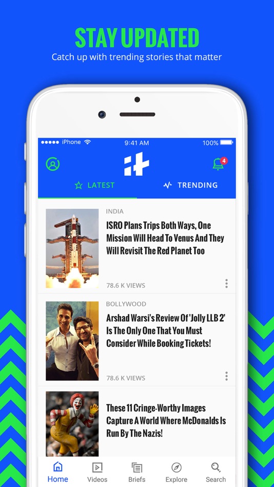 Indiatimes - Trending News App - 3.14 - (iOS)
