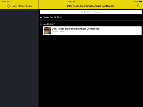 2017 Texas Emerging Manager Conference screenshot 2