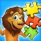 Wild Animal Puzzles For Kids