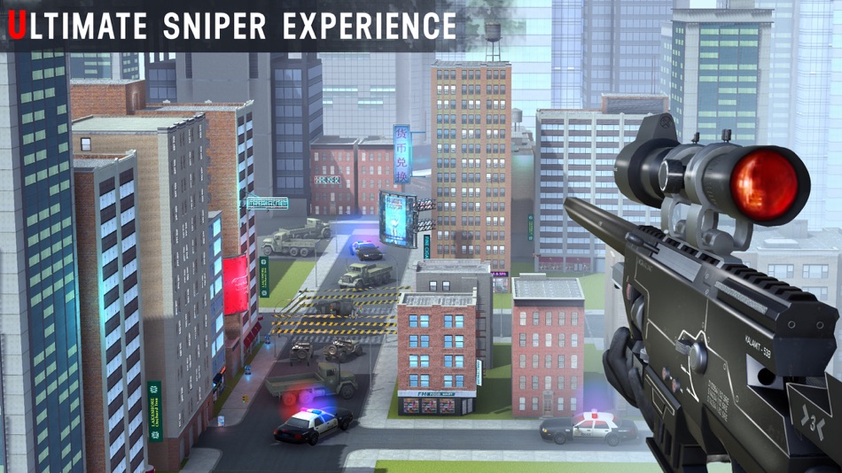 #1. Sniper Gang 3D (iOS) 由: Asif Baig