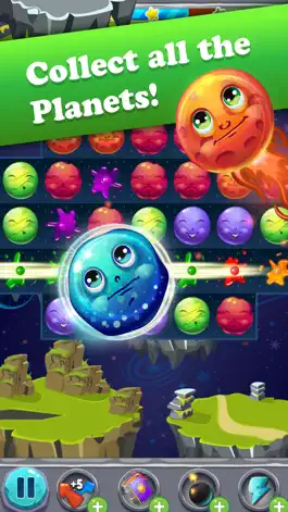 The game Planets Smash Game screenshot Planets Smash apk