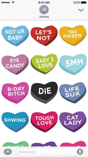 Sweet Nothings - Heart Stickers(圖3)-速報App