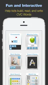 CVC Words - Word Family Games screenshot #2 for iPhone