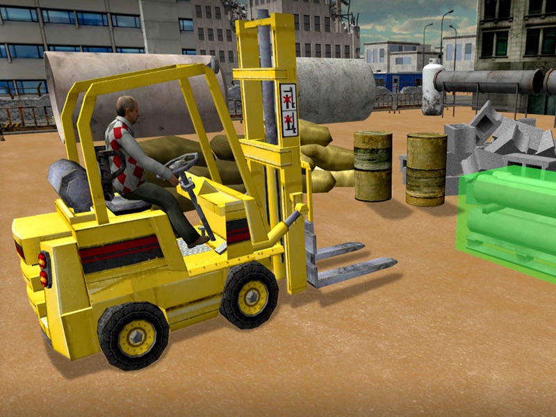 フォークリフトシミュレータ - グランドフォークリフトシミュレーション screenshot 6