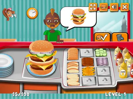 My Burger Shop ~ Fast Food Hamburger Maker Game