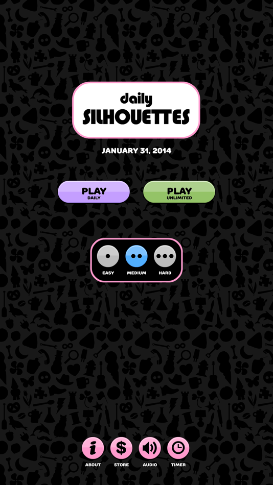 #1. Daily Silhouettes - A Hidden Object Game (iOS) 由: The Article 19 Group Inc