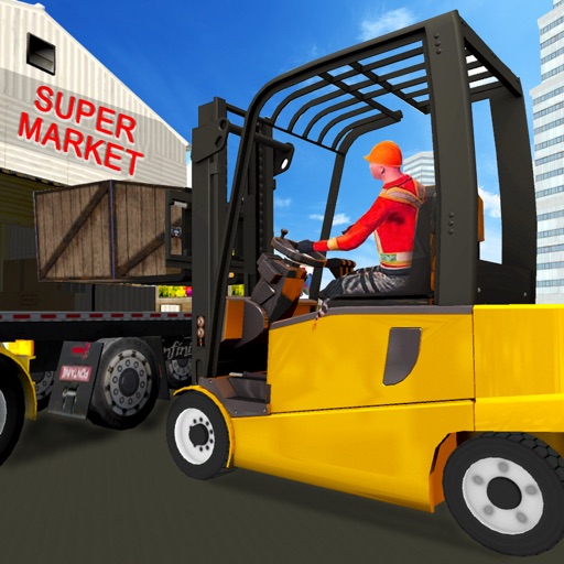 Supermarket Forklift Parking & Cargo Delivery Game iOS App