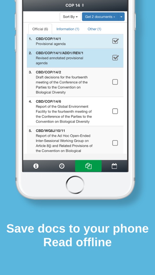 #3. CBD Events (iOS) 由: Secretariat of the Convention on Biological Diversity