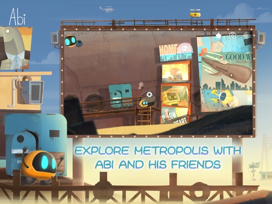 Abi: A Robot's Tale iPad app afbeelding 3