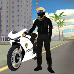 Police Motor-Bike City Simulator 2 app icon