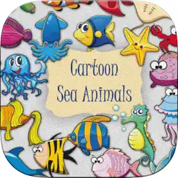 Animals Sea Coloring Game Free For Education app icon