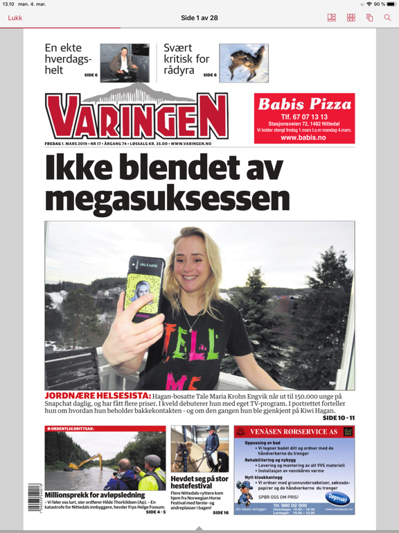 Screenshot #4 pour Varingen eAvis
