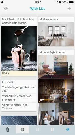 Game screenshot ThrowMemo - Image and Text Memo App - Wish List apk