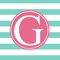 Icon Girly Monogram Wallpapers - Cute Colorful Themes