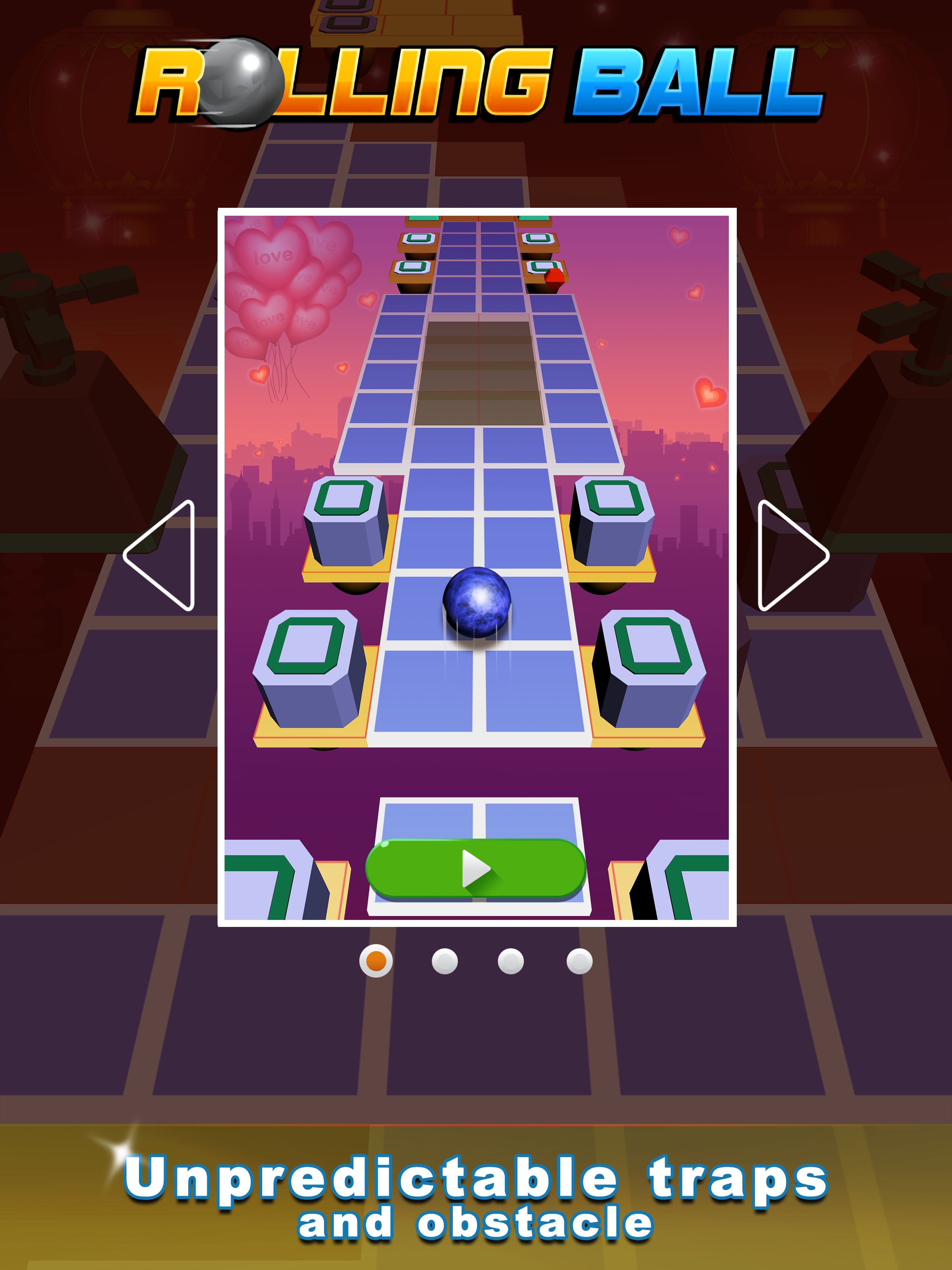 Rolling Ball-New Year screenshot 6