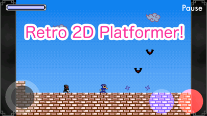 Screenshot #1 pour NinjaShaw Lite - Retro action!