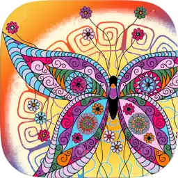 Mandala Fantasy Coloring For Adults-free app icon