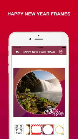 Game screenshot Happy New Year Frames 2017 hack