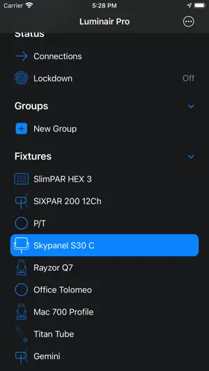 Luminair screenshot 2