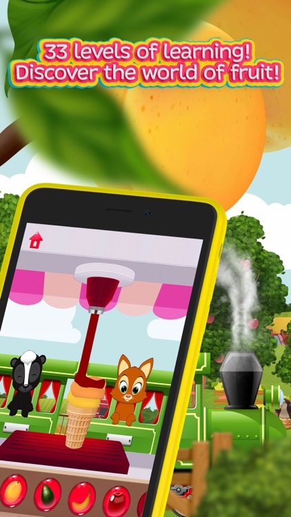Moona Puzzles Fruits Lite learning games for kids