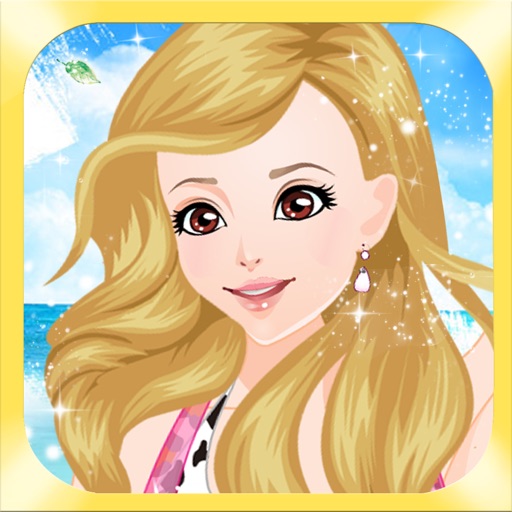 Beach makeup show -  Fun makeover games for kids icon