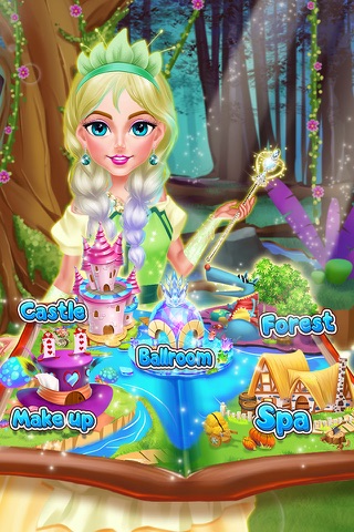 Fairy Tales Salon - Dreamy Makeover Dress Up & Spa screenshot 4