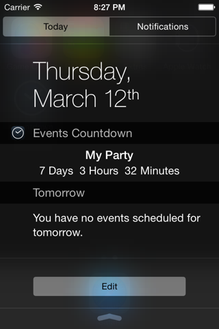 Smart Events Countdown screenshot 2