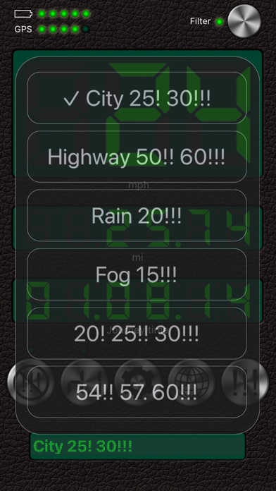 Speedometer, Speed Limit Alert Screenshot