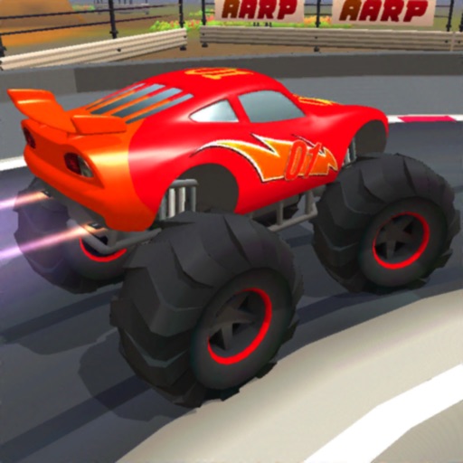 Super Monster Cars Racing Icon