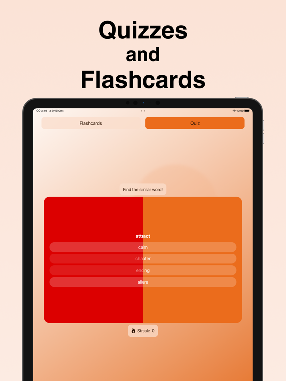 New Vocabulary Builder: Daily iPad screenshot 5 - Education app