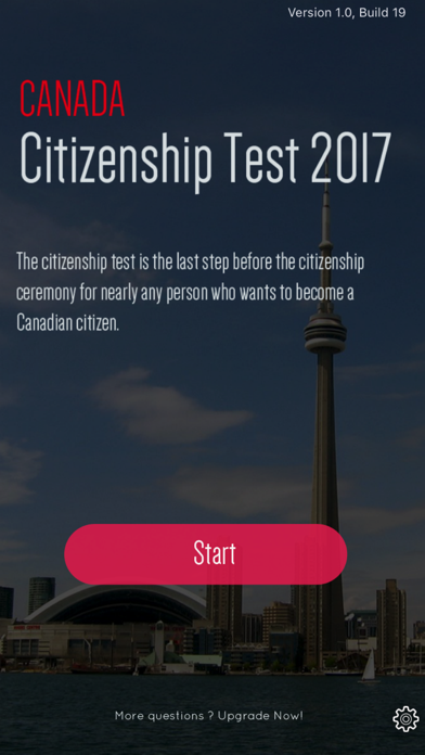 Screenshot #1 pour Canada Citizenship 2017 - All Questions