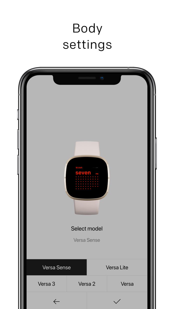 TTMM-S for Fitbit Versa
