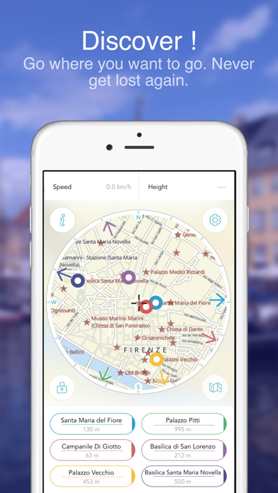 Florence on Foot : Maps in Motion Screenshot 1