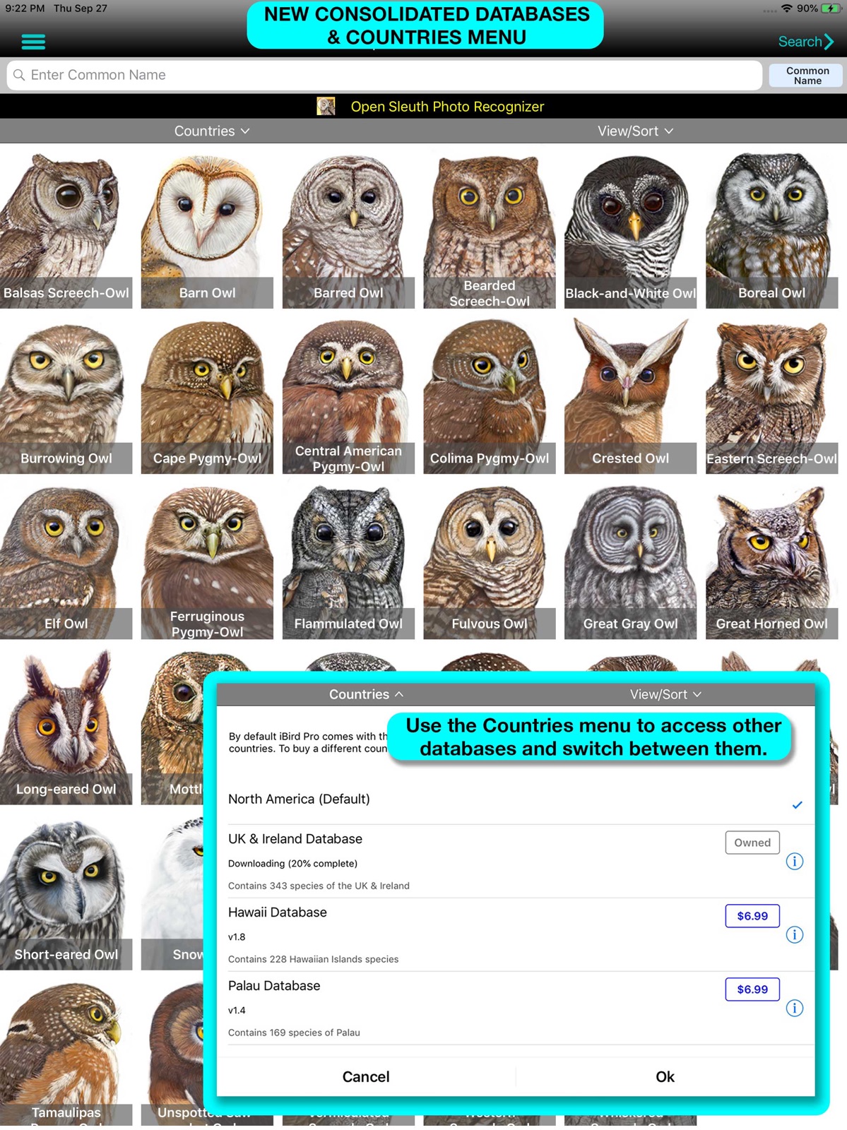 iBird Pro Guide to Birds ipad screenshot 1