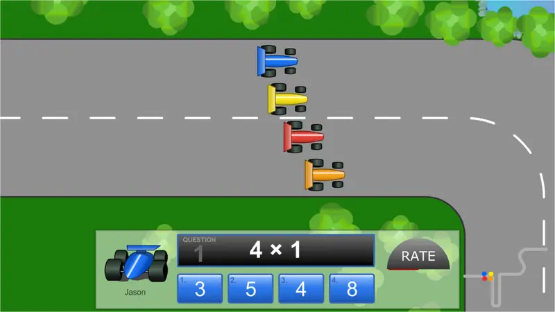 Grand Prix Multiplication screenshot 2 of 3